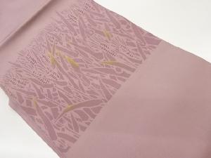 塩瀬金彩麦畑模様名古屋帯